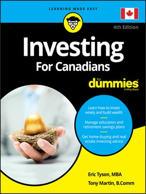 cover image of Investing For Canadians For Dummies